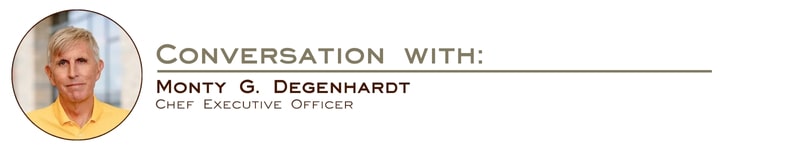 Chef for Hire founder Monty G. Degenhardt