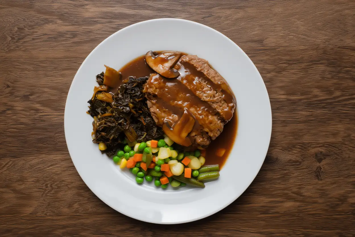 Cubed Steak With Mushroom Gravy